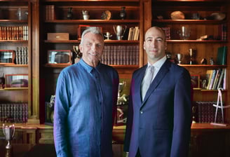 joe montana and isaac nuriani of augusta precious metals
