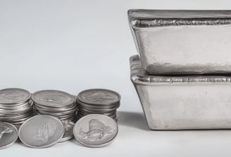 silver bars vs silver coins