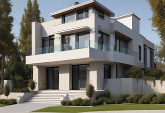 Villa bifamiliare moderna mantova