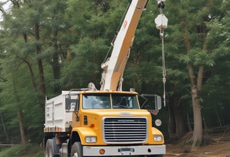 A construction worker is operating heavy machinery, possibly involved in roadwork or industrial activity. The person is wearing protective clothing, including a vest and helmet, and is bent over the machine, focused on the task. The machinery is complex, with various levers, hoses, and metal surfaces, and appears to be engaged in a process involving liquid or water on the ground.