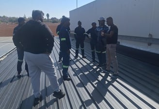 The Walk Shopping Center IBR roof project, Environmental Pro Construction