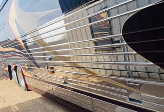 rv aluminum polished