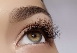 maquillage, extension de cils