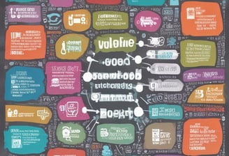 A man is standing on a stage in front of a backdrop with the text 'Social Media Marketing World'. He is wearing a patterned shirt and white pants, gesturing as he speaks. There is a podium with a microphone and two books on it. An audience is seated and listening attentively.