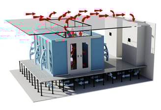 COLD AISLE CONTAINMENT HARDY DATA CENTER RACKS & ENCLOSURES