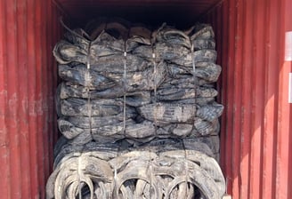Scrap tire exporters Houston