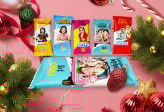 ALT: Custom birthday chocolate gift