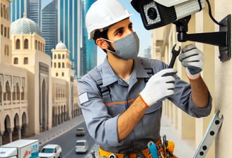 تركيب كاميرات مراقبة في دبي وأبوظبي