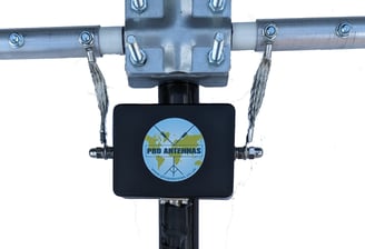 Pro Antennas Dual Beam Pro matching transformer detail