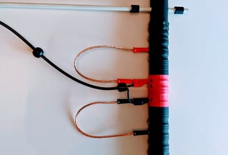 Pro Antennas I-Pro Traveller centre section showing patching for 15m