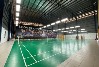 Sports Affairs Badminton Academy Badminton Court