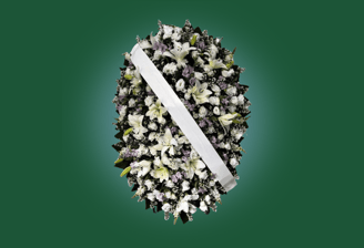 Imagem de coroa de flores A Premium II do grupo maya do serviço funerário de são paulo
