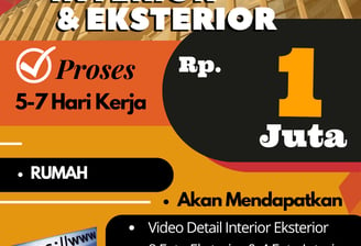 Desainin Pro Jasa Desan Interior Eksterior di Kota Kabupaten 1 Juta