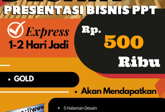 Desainin Pro Jasa Desain Presentasi Bisnis di Kota Kabupaten 500 Ribu