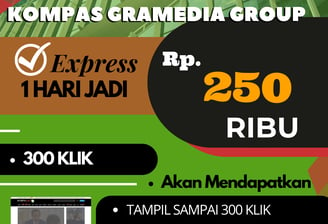 Iklanin Pro by Bob Jasa Pasang Iklan Banner Web Kompas Media Murah Cepat di Kota Kabupaten 250 Ribu