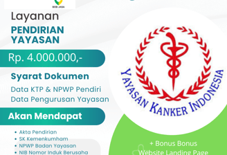 Jasa Pendirian Pengurusan Yayasan Sosial Murah Terdekat di Kota Kabupaten Biaya 4 JUTA