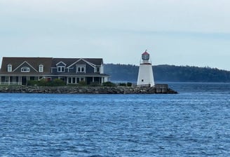 Lighthouse Saint Andrews by the sea New Brunswick