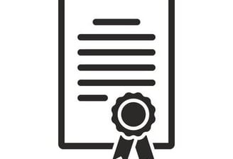 a certificate certificate with a certificate
