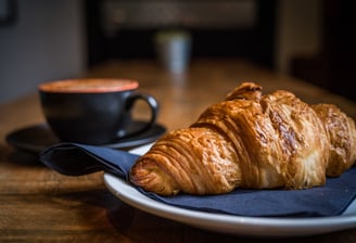 croissant breakfast