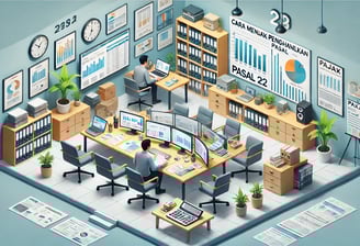 Ilustrasi cara mengelola pajak penghasilan pasal 22 - SMR Konsultan Pajak Profesional Jakarta