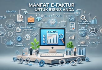 Ilustrasi manfaat e-faktur untuk bisnis anda - SMR Konsultan Pajak Profesional