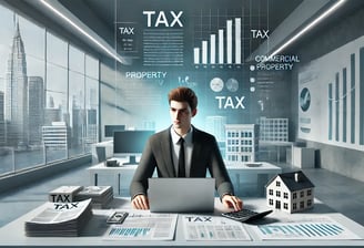 Ilustrasi mengelola pajak properti komersial - SMR Konsultan Pajak Profesional