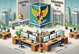 ilustrasi perbedaan pajak daerah dan pajak pusat - SMR Konsultan Pajak Profesional Jakarta