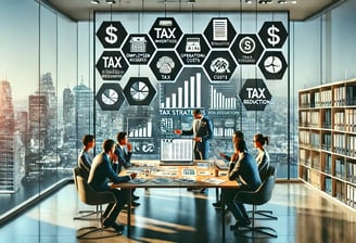 Ilustrasi strategi efisiensi beban pajak perusahaan - SMR Konsultan Pajak Profesional Jakarta