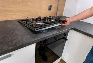 gas stove installation