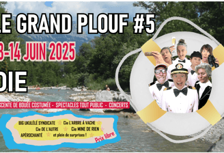 l'affiche du festival sur le thème de la croisière s'amuse