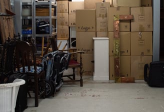 storage unit for a removals company