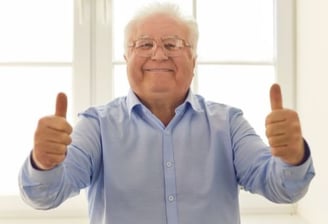 M. Rausis satisfait de notre service de débarras