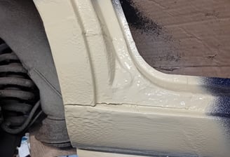 2k epoxy primer used throughout our repairs