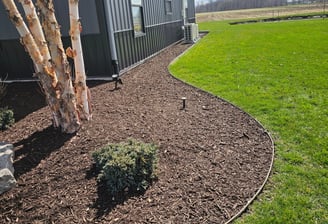 woodchip installation