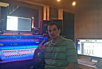 Rabzooz at the studio for WKCProduction