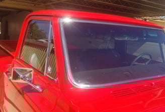 Finished chip repair by True Auto Glass