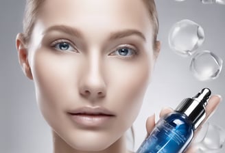 woman holding pink and white box with pen