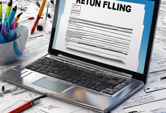 a man in a suit and glasses sitting at a desk