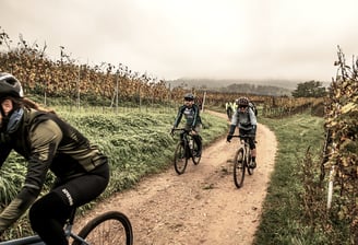 Grvl Unit Gruppenausfahrt auf feinstem Gravel