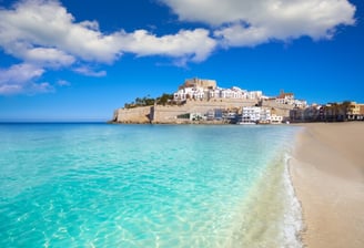 Peñiscola, una ciudad dentro del mar, playa