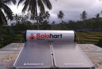 Service solahart solar water heater