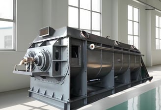 JexDry paddle dryer installed at a Korean sauce factory