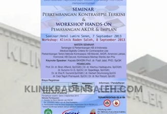 seminar dan penelitian di klinik raden saleh