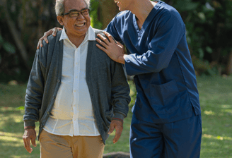 home health care services, caring for elderly