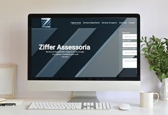 História da Ziffer Assessoria, destacando a experiência e compromisso em oferecer serviços de qualid