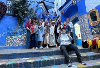 Morocco tour in the blue city of north Morocco