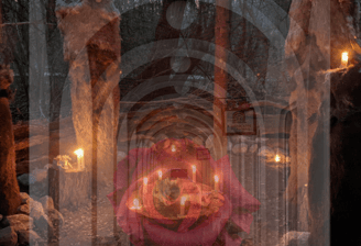 the rose temple, a ceremonial constellation for chiron's wounds