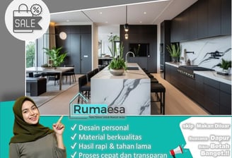Kitchen set minimalis | Rumaesa ID