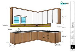 Ukuran Kitchen set ideal | Rumaesa ID