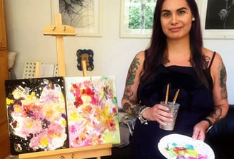 Kreatives Wohlbefinden durch Collage – Ein Workshop mit Diana
